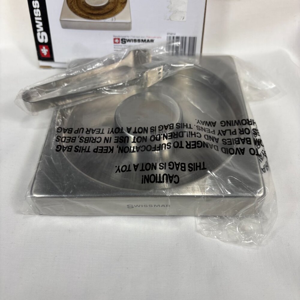 new Swissmar stainless steel glass rimer